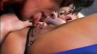 sucking a big clit