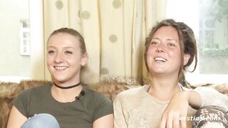 REAL Amateur Lesbians Passionate Girl on Girl Sex