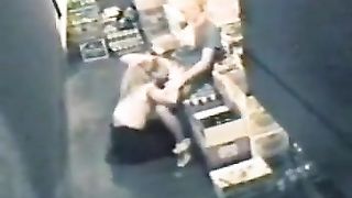 AMATEUR LESBIANS caught in the act by a security HIDDEN