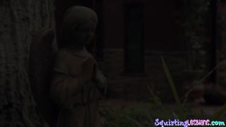 Squirting glam babes eating tight pussy