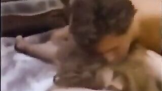 Christy Canyon fun lesbian sex with another busty 80s slut