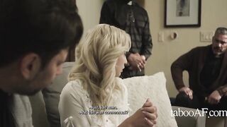 Preists Exorcise Her Inner Demons With A Holy Group-sex - Lexi Lore