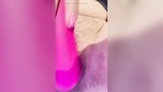 Toy and Soaked Vagina