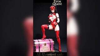 ErosQuest - DareDevil Cosplay - Solitary Pleasures - AI Content