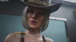 Shadows of Want by Shamandev - College Cosplay Event, Classroom Masturbation 61