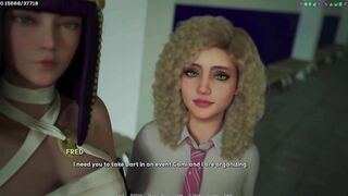 Shadows of Want by Shamandev - College Cosplay Event, Classroom Masturbation 61