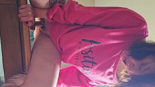 Tanial Satisfied Her Vagina and Booty In advance of Sucking Her Boyfriend's Dick