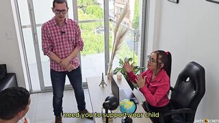 PATIENT LEO WILD ARRIVES AT DR. KATHYLEE'S OFFICE AND BANGS HER HARD AND INTENSELY