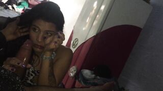 Mi Hermanastra Me Hace Un Garganta Profunda Hasta Recibir Mi Leche De Regalo