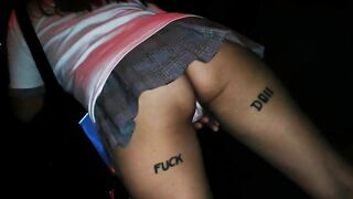 Real experience in booths, I WAS OVERSPREAD IN JIZZ! (Anal Included)