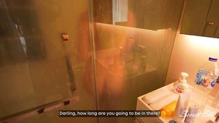 GF's SISTER Begging for greater amount and gets UNEXPECTED CREAMPIE, when gf in the shower - Secret Elle