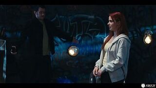 Ouija Board Parody Prank - Redhead Sweetheart Face Screwed Whilst the Time is Frozen