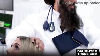 Surprise fertilty clinic with the stepdaughters