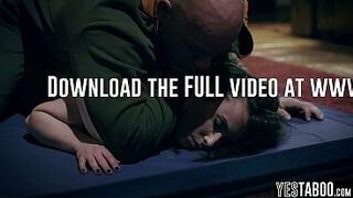 Charming tiny mother I'd like to fuck gets her cunt pounded mid workout by her large ramrod lewd coach