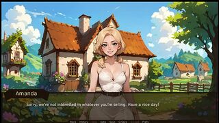 Farmer Kink [ TABOO Manga Game ] Ep.11 this babe took me to the WASHROOM to check my MASSIVE KNOB during the PARTY !