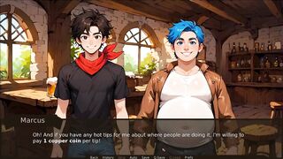 Farmer Kink [ TABOO Manga Game ] Ep.11 this babe took me to the WASHROOM to check my MASSIVE KNOB during the PARTY !