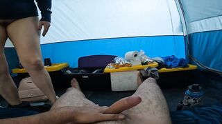 Cogiendo en el Camping