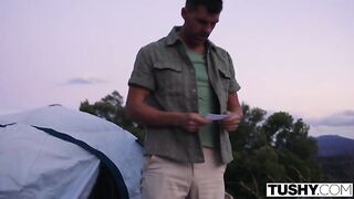 TUSHY Feisty Redhead Audrey Reid Puts Her Guy To The Test In Ardent Outdoor Anal Adventure