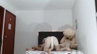 MI HERMANASTRA YIFF PIDE QUE LA GRABEN DE TRAS DE CAMARA