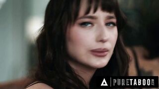 PURE TABOO River Lynns Twisted Stepparents Entice Submissive Bestie Lana Smalls Behind Her Back