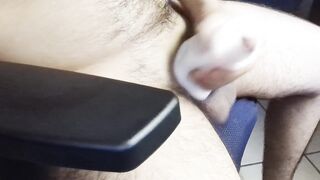 Probando un consolador.