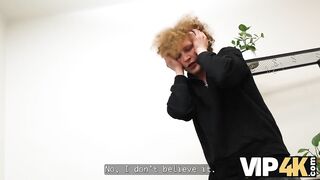 VIP4K. Roksolana Mir Cheats on her Fiance for Cash