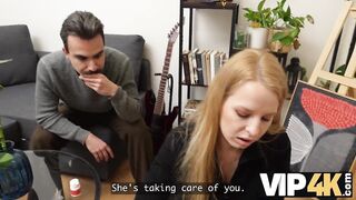 VIP4K. This babe pays for her mistakes with her Constricted Vagina