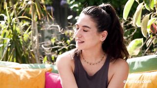 Ersties - Matchmaking 4 - Bee Sets Her Boyfriend Up On Blind Date With Breathtaking Brunette hair Megan (Ep 1 of three)