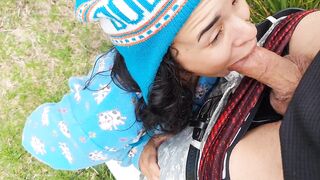 I discover a lady on my land taking what is not hers