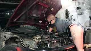 Hawt Mechanic Vilu Vidish Gets Pounded Toyota Ae101