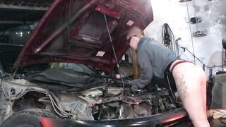 Hawt Mechanic Vilu Vidish Gets Pounded Toyota Ae101
