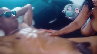 Teat Cum Guzzleer Face Blasted JUST A SMACK