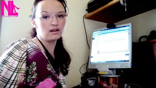 Tapping in Cream Colored Sandals