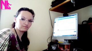 Tapping in Cream Colored Sandals