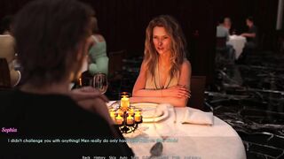 Awam Sophia Real Screw - Sophia’s Sexually excited Side Comes Out on Dinner Date with Luke Bennett