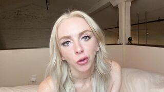 POV JOI Resigned Cute Blond Makes U Cum Twice - Cum Countdown