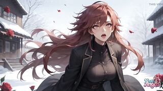 Snowy Rose & Cum-splattered Surrender: mother I'd like to fuck's Sex toy Feast in Winter