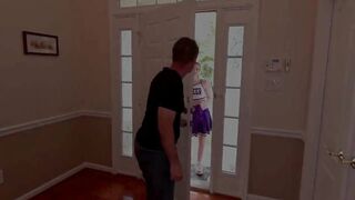 Mature Guy Dctrousersnake Bangs Stepson's Cheerleader Girlfriend Marina Vaylor, Toys Her Virgin Rectal hole