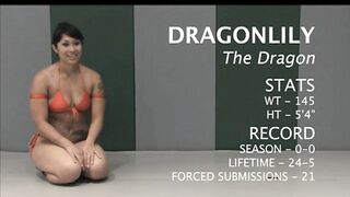 Hotty getting drilled after the wrestling class