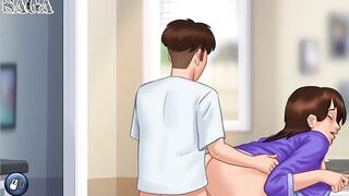 Unfathomable mouth cum in throat-her 1st wild fellatio