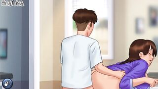 Unfathomable mouth cum in throat-her 1st wild fellatio