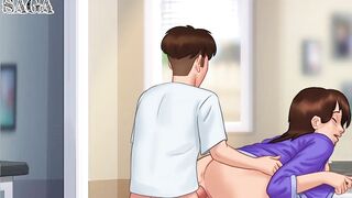 Unfathomable mouth cum in throat-her 1st wild fellatio