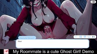 My Roommate is a cute Ghost Beauty! (Free Steam Demo Game) Raunchy Content, Nudity, Aged, Comics, NSFW, Casual
