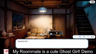 My Roommate is a cute Ghost Beauty! (Free Steam Demo Game) Raunchy Content, Nudity, Aged, Comics, NSFW, Casual