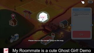 My Roommate is a cute Ghost Beauty! (Free Steam Demo Game) Raunchy Content, Nudity, Aged, Comics, NSFW, Casual