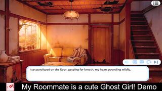 My Roommate is a cute Ghost Beauty! (Free Steam Demo Game) Raunchy Content, Nudity, Aged, Comics, NSFW, Casual