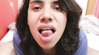 Oral-sex, cum mouthful, cumplay and gulp!