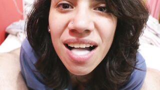 Oral-sex, cum mouthful, cumplay and gulp!