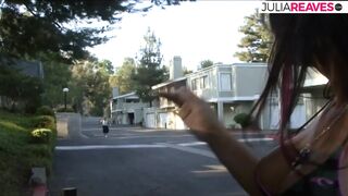 Hawt cuties lick every others clits in advance of banging with lengthy dildos