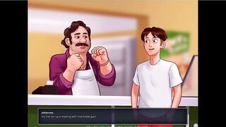 Summertime saga - Eva had her baby ... Johannes drilled Maria during the time that tony was there